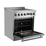 Forno Torino Induction Range with True Convection and Air Fry