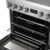 Forno Torino Induction Range with True Convection and Air Fry