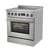 Forno Torino Induction Range with True Convection and Air Fry