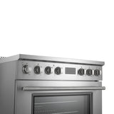 Forno Torino Induction Range with True Convection and Air Fry