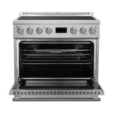 Forno Torino Induction Range with True Convection and Air Fry