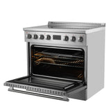 Forno Torino Induction Range with True Convection and Air Fry