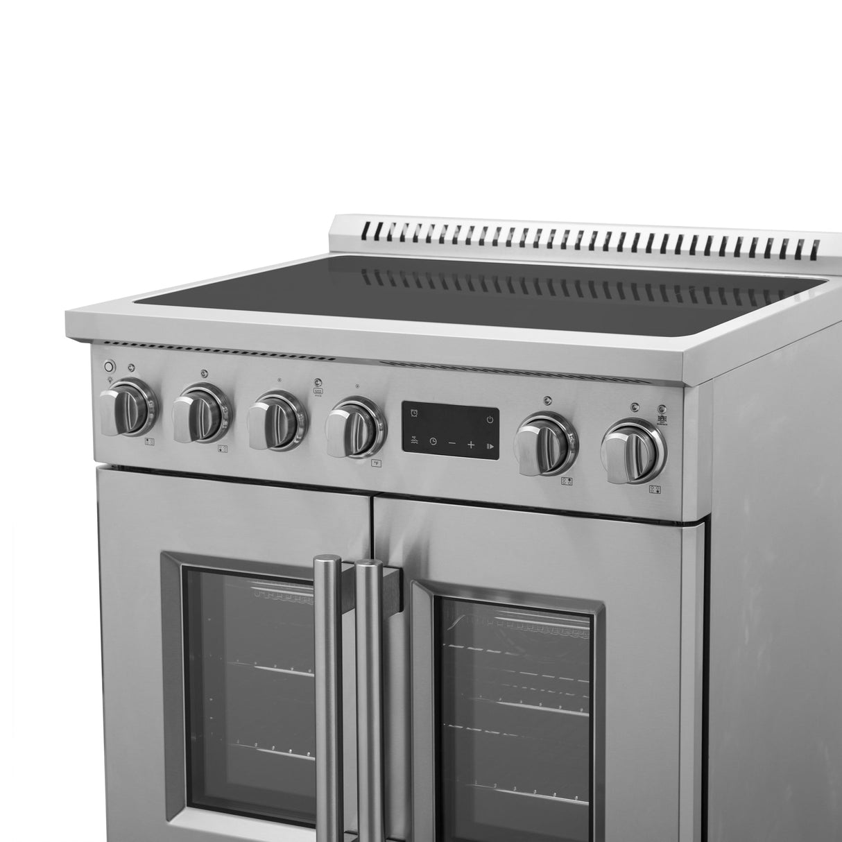 Forno Torino French Door Induction Range with Air Fryer and True Convection Oven