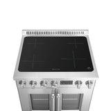 Forno Torino French Door Induction Range with Air Fryer and True Convection Oven