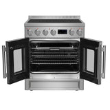 Forno Torino French Door Induction Range with Air Fryer and True Convection Oven