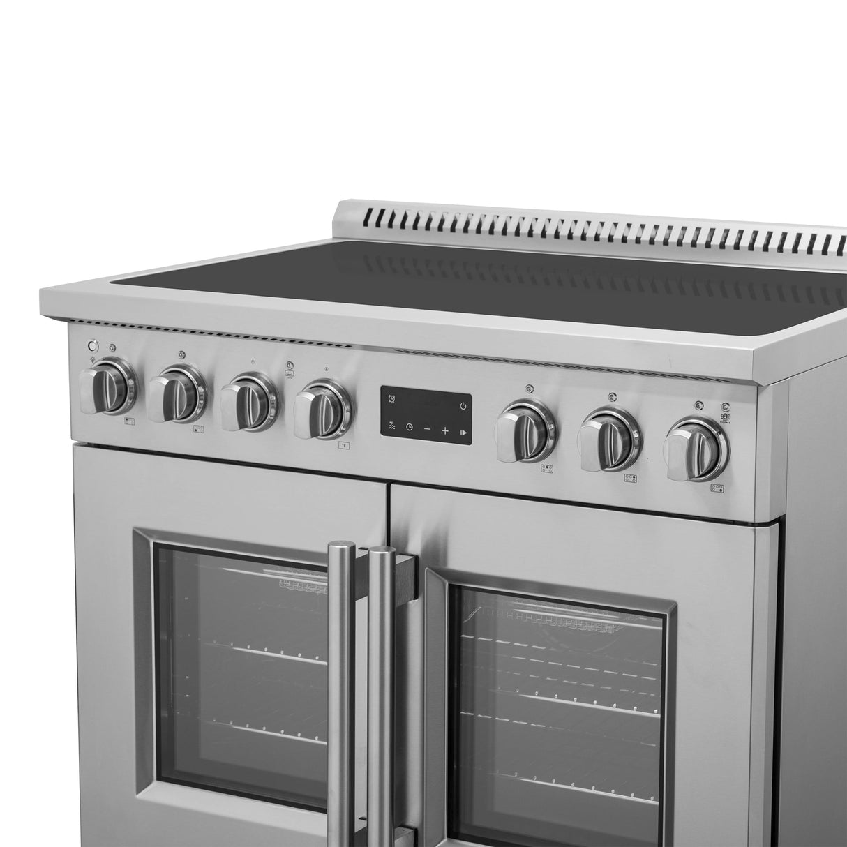 Forno Torino French Door Induction Range with Air Fryer and True Convection Oven