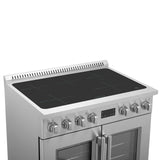 Forno Torino French Door Induction Range with Air Fryer and True Convection Oven