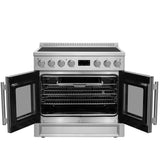 Forno Torino French Door Induction Range with Air Fryer and True Convection Oven