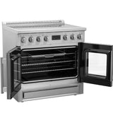 Forno Torino French Door Induction Range with Air Fryer and True Convection Oven