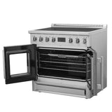 Forno Torino French Door Induction Range with Air Fryer and True Convection Oven