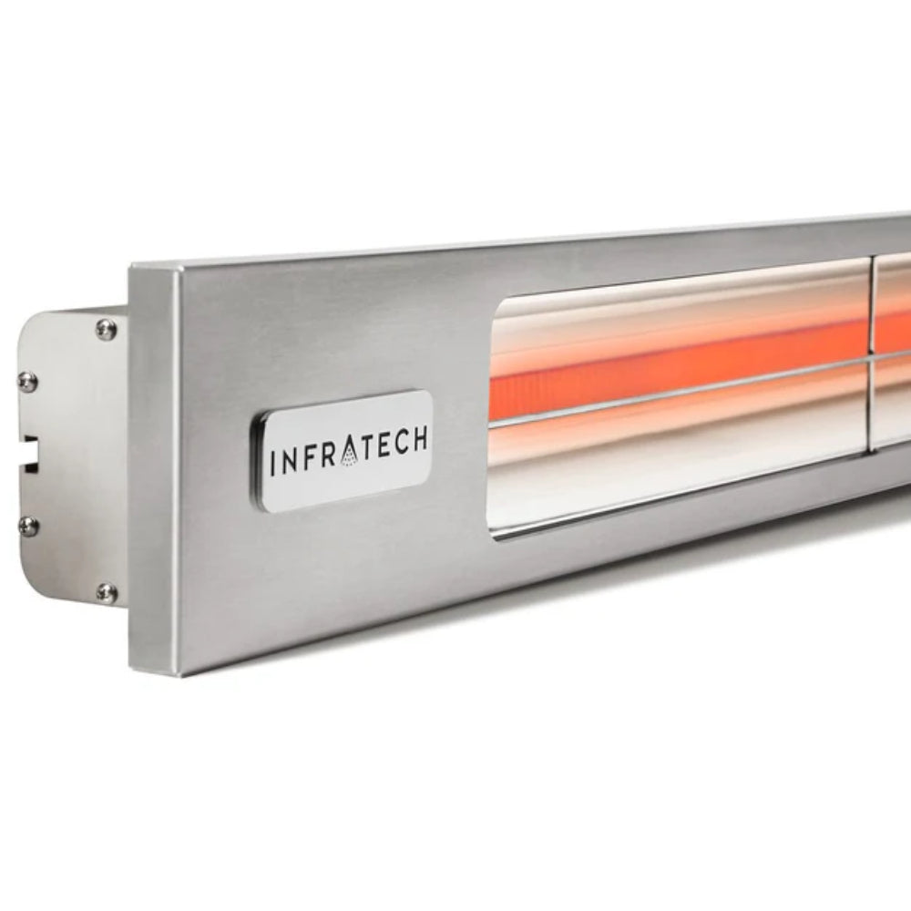Infratech Slimline Series Single Element SL1612 1600 Watts 120V 13.3 Amps Infrared Electric Patio Heater 29.5 x 4.75 x 3 in. - 21-4990