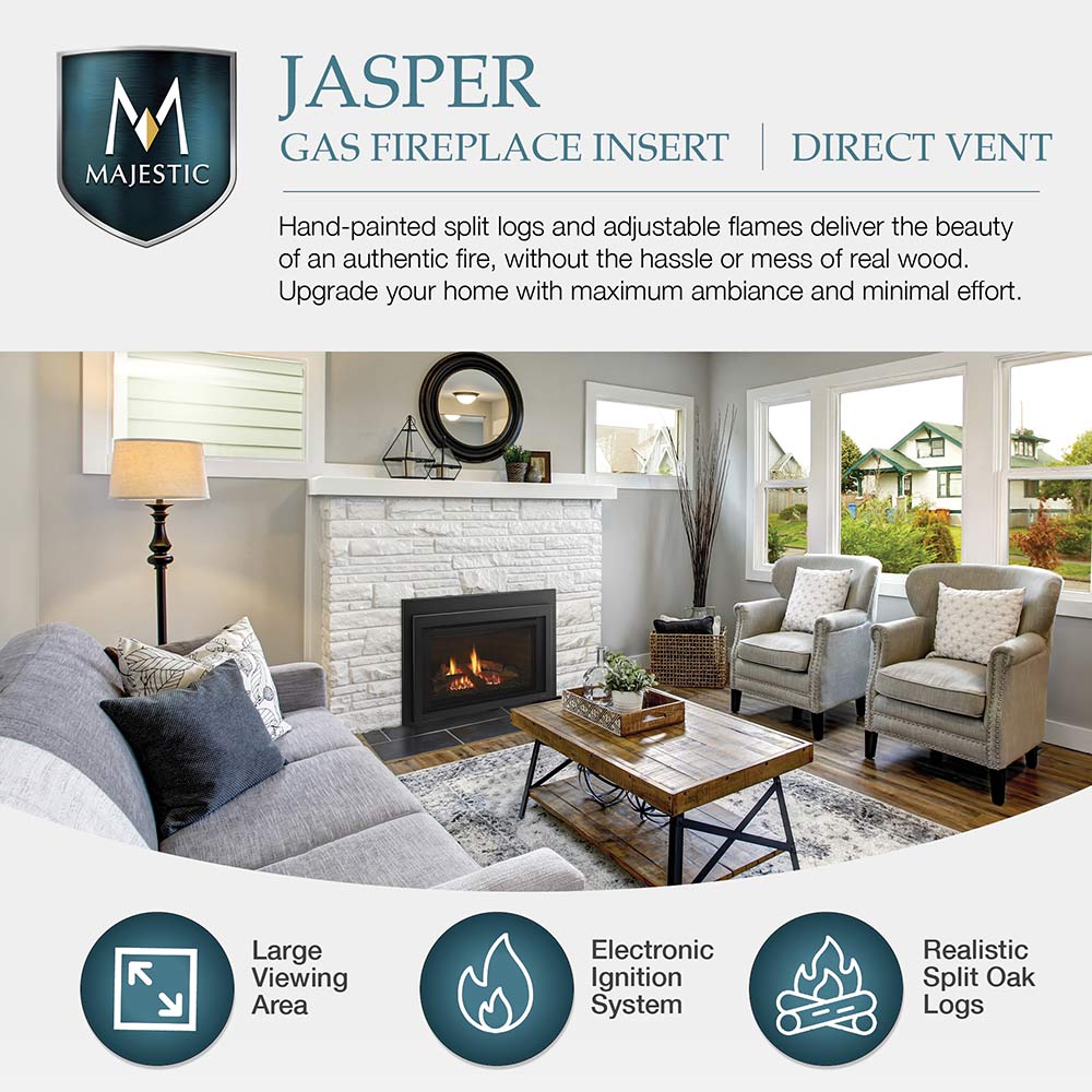 Majestic 30" Jasper Direct Vent Gas Insert