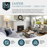 Majestic 30" Jasper Direct Vent Gas Insert