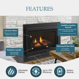 Majestic 30" Jasper Direct Vent Gas Insert