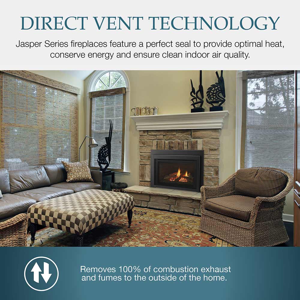 Majestic 30" Jasper Direct Vent Gas Insert