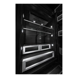 JennAir 36 inch Fully Integrated Built-In Bottom Freezer with 20.86 cu. ft. Total Capacity, and Obsidian Interior in Panel Ready, JB36NXFX*E