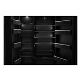JennAir 42 inch Built-In Side by Side Refrigerator with 25.5 cu. ft. Capacity, Obsidian Black Interior in Panel Ready, JBSFS42NMX