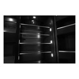 JennAir 42 inch Built-In Side by Side Refrigerator with 25.5 cu. ft. Capacity, Obsidian Black Interior in Panel Ready, JBSFS42NMX
