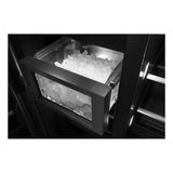 JennAir 48 inch Built-In Side by Side Refrigerator with 29.4 cu. ft. Capacity, Obsidian Black Interior in Panel Ready, JBSFS48NMX