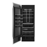 JennAir 30 inch Built-In Smart Column Freezer with 17 cu. ft. Capacity, Obsidian Interior, DeepFreeze Mode in Panel Ready, JBZF*30IGX