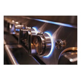 JennAir RISE 48 inch Professional Dual Fuel Range with 6.3 cu. ft. Total Oven Capacity, 6 Burners, Griddle, Dual-Stacked PowerBurners, in Stainless Steel, JDRP548HL