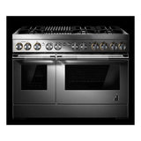 JennAir RISE 48 inch Smart Dual Fuel Professional Range with 6.3 cu. ft. Total Capacity, 6 Burners, Grill, Dual-Fan Convection and Sabbath Mode in Stainless Steel, JDRP648HL