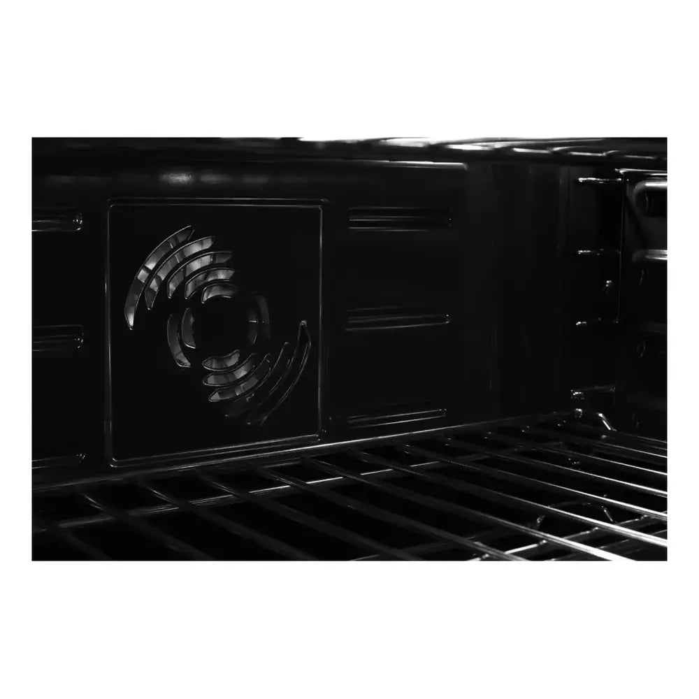 JennAir RISE 30 inch Dual Fuel Slide-In Range with 5 Burners, 6.8 cu. ft. Oven Capacity with True Convection, Baking Drawer, Air Fry, AquaLift Self-Cleaning Technology, in Stainless Steel, JDS1450ML