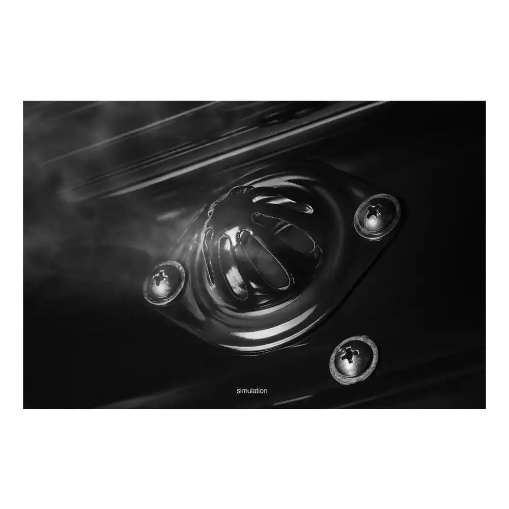 JennAir NOIR 36 inch Dual-Fuel Professional Range with 5.1 cu. ft. Oven Capacity, 4 Burners and Griddle, Remote Access, Cinematic Oven Lights, and Sabbath Mode in Stainless Steel, JDSP536HM