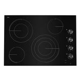 JennAir 30 inch Electric Radiant Cooktop with 4 Elements, Halo-Effect Knobs, Simmer Function, Melt Function, Hot Surface Indicators, ADA Compliant, JEC3430H*
