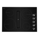 JennAir 30 inch Electric Downdraft Cooktop with 4 Elements, Perimetric Extraction, DuraFinish Glass Protection, and Hot Surface Indicator Light, JED3430G*