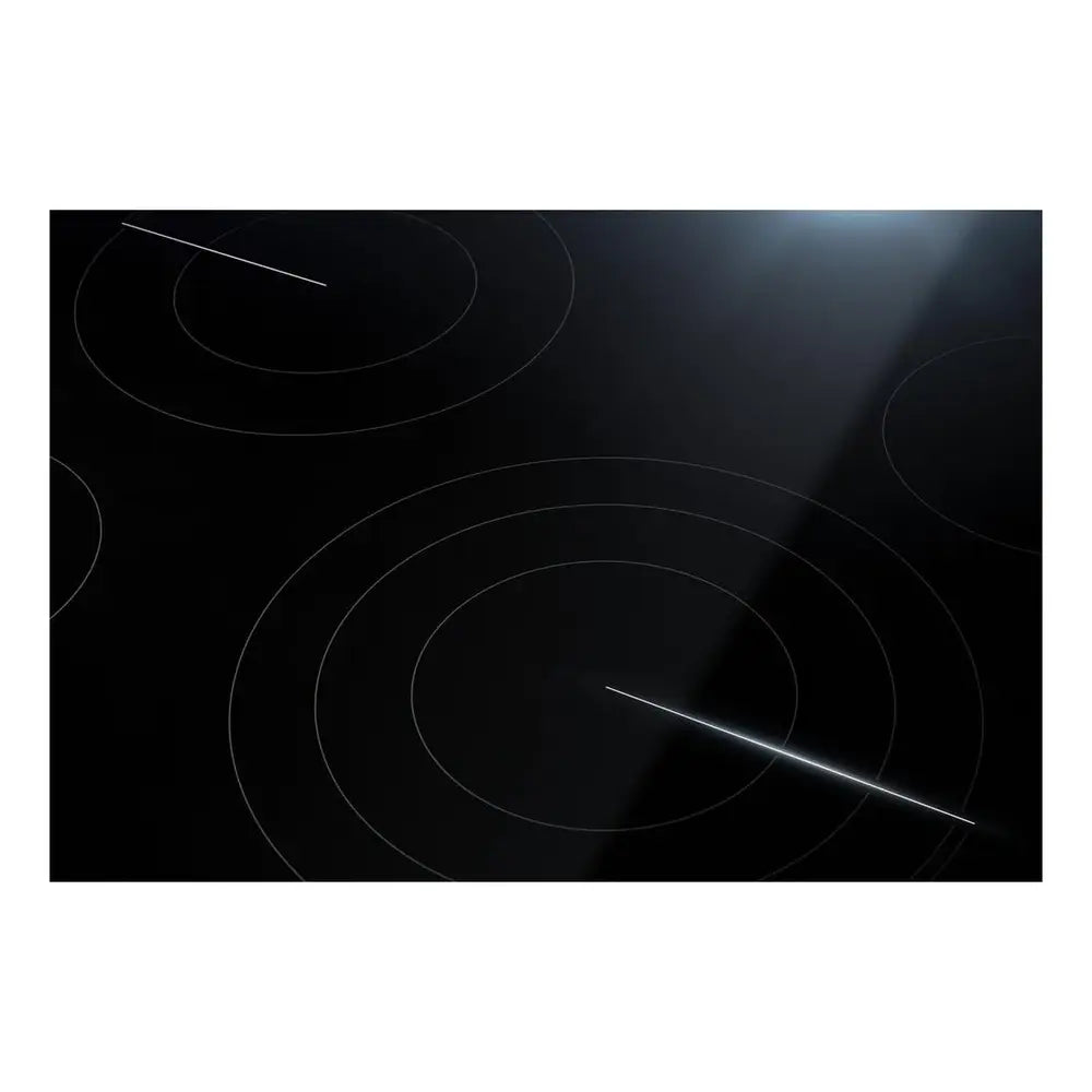 JennAir 30 inch Electric Downdraft Cooktop with 4 Elements, Perimetric Extraction, DuraFinish Glass Protection, and Hot Surface Indicator Light, JED3430G*