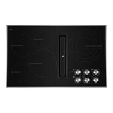 JennAir 36 inch Electric Downdraft Cooktop with 5 Elements, Perimetric Extraction, 3 Fan Speeds, and Triple Choice Element, JED3536G*
