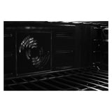 JennAir RISE 30 inch Electric Slide-In Range with 5 Elements, 6.8 cu. ft. Oven Capacity, Die-Cast Metal Knobs, Baking Drawer, Air Fry, AquaLift Self-Cleaning Technology, in Stainless Steel, JES1450ML