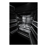 JennAir 36 inch Fully Integrated French Door Refrigerator with 20.81 cu. ft. Capacity, Obsidian Interior in Panel Ready, JF36NXFXDE