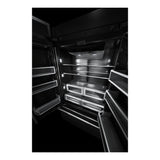 JennAir 42 inch French Door Refrigerator with 24.17 cu. ft. Capacity, TwinFresh Climate Control System, Obsidian Interior in Panel Ready, JF42NXFXDE