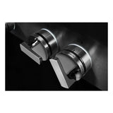 JennAir NOIR 30 inch Gas Rangetop with 4 Sealed Burners, Cast Iron Grates, Halo-Effect Knobs, Electronic Ignition with Flame-Sensing Reignition, in Stainless Steel, JGCP430HM