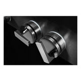 JennAir NOIR 48 inch Gas Rangetop with 6 Sealed Burners, Cast Iron Grates, Electronic Ignition with Flame-Sensing Reignition and Chrome Infused Griddle in Stainless Steel, JGCP548HM