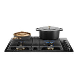 JennAir 30 inch Gas Downdraft Cooktop with 4 Sealed Burners, Knob Controls, 17000 BTU Ultra-High Output Burner, and Melt Cap, JGD3430G*