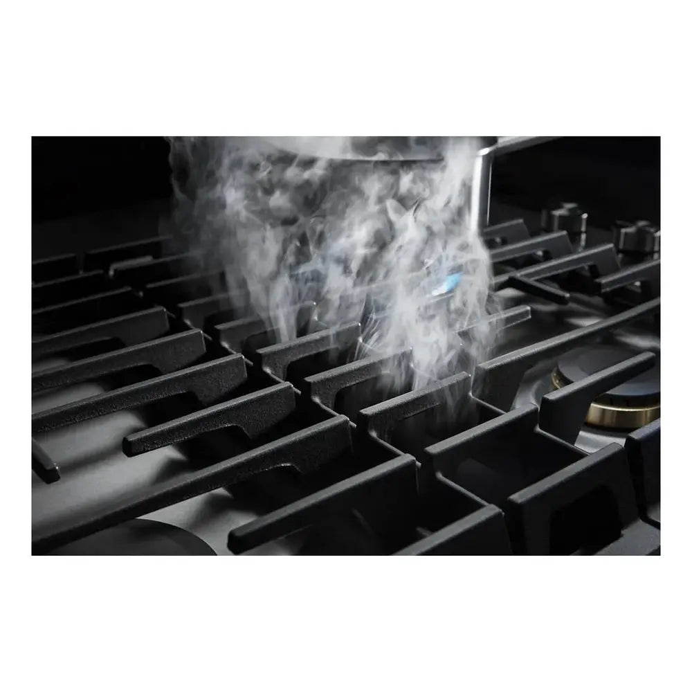 JennAir 30 inch Gas Downdraft Cooktop with 4 Sealed Burners, Knob Controls, 17000 BTU Ultra-High Output Burner, and Melt Cap, JGD3430G*