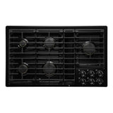 JennAir 36 inch Gas Downdraft Cooktop with 5 Sealed Burners, Knob Controls, 17000 BTU Ultra-High Output Burner, and Melt Cap, JGD3536G*