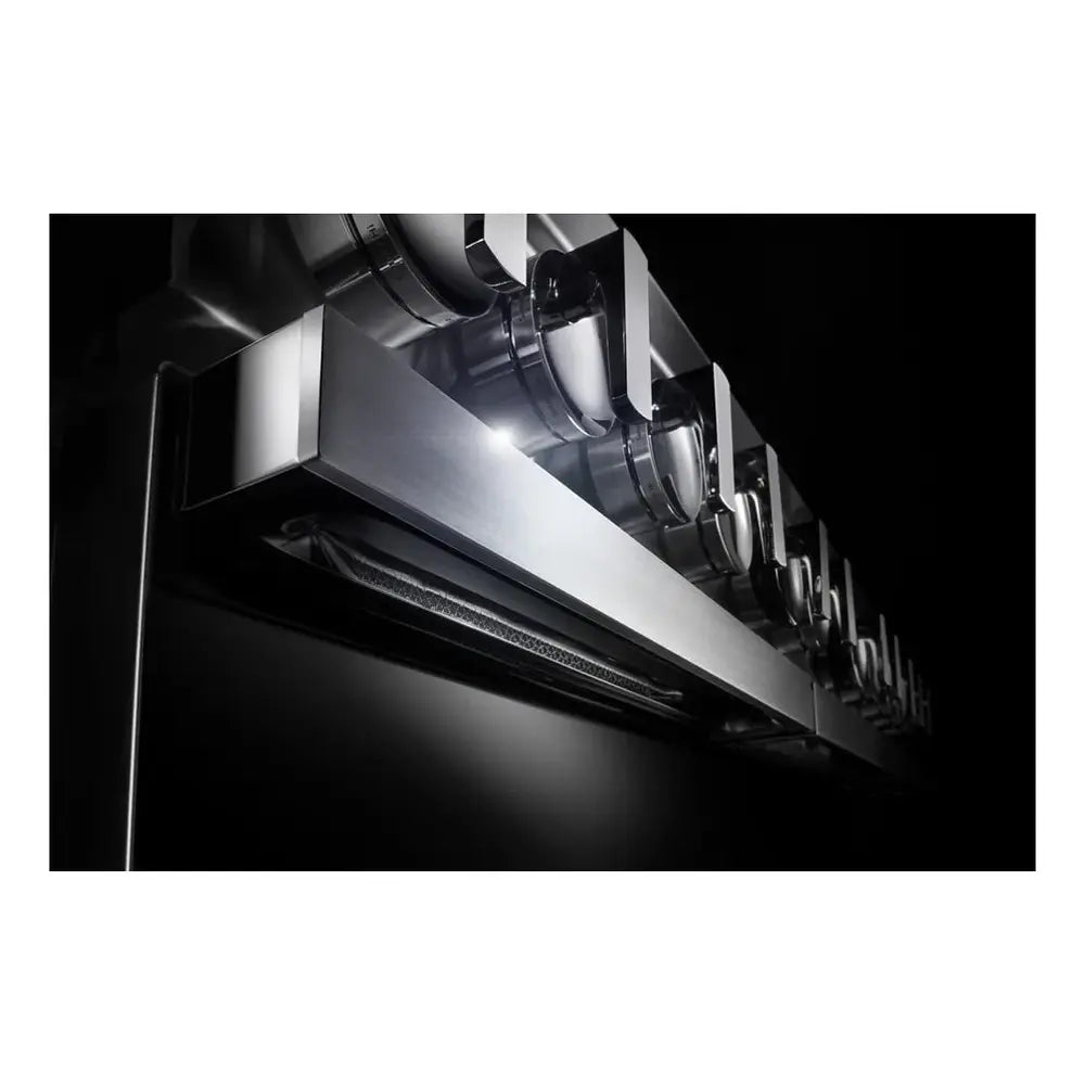 JennAir NOIR 30 inch Gas Professional Range with 4 Sealed Burners, 4.1 cu. ft. Oven Capacity, Smart Integration, CustomClean with Automatic Lock, Sabbath Mode, in Stainless Steel, JGRP430HM