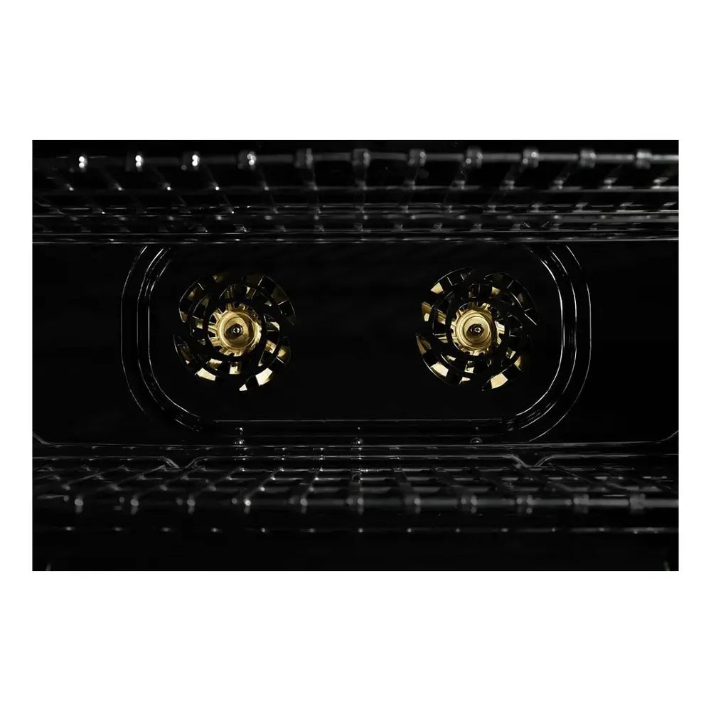 JennAir RISE 36 inch Smart Gas Range with 6 Sealed Burners, 5.1 cu. ft. Oven Capacity, Cast Iron Grates, CustomClean with Automatic Lock, in Stainless Steel, JGRP436HL