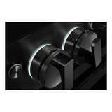 JennAir NOIR 48 inch Professional Smart Gas Range with 6 Sealed Burners, Chrome-Infused Griddle, Dual Ovens, in Stainless Steel, JGRP548HM