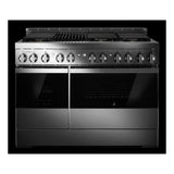 JennAir NOIR 48 inch Smart Gas Range with 6 Sealed Burners, Grill, 6.3 cu. ft. Total Oven Capacity, Remote Access, Halo-Effect Knobs, Dual-Fan True Convection, in Stainless Steel, JGRP648HM