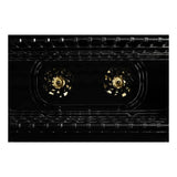 JennAir RISE 48 inch Professional Smart Gas Range with 4 Sealed Burners, Griddle, Grill, 6.3 cu. ft. Total Oven Capacity, Remote Access, Halo-Effect Knobs, in Stainless Steel, JGRP748HL