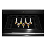 JennAir RISE 30 inch Slide-In Gas Range with 5 Burners, 6.4 cu. ft. Oven Capacity with True Convection, Baking Drawer, Air Fry, AquaLift Self-Cleaning Technology, in Stainless Steel, JGS1450ML
