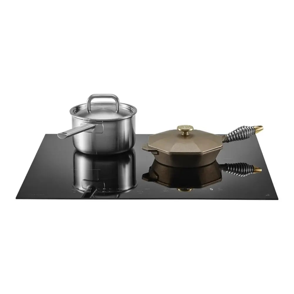 JennAir 24 inch Induction Cooktop with 3 Elements, Oblivion Glass Surface, Pan Detection, Power Boost, Kitchen Timer, ADA Compliant in Black, JIC4324KB