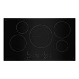 JennAir 36 inch Induction Cooktop with 5 Elements, Auto Sensor Cooking, Assisted Cooking, Emotive Controls, and Pan Detection, JIC4536K*