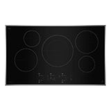 JennAir 36 inch Induction Cooktop with 5 Elements, Auto Sensor Cooking, Assisted Cooking, Emotive Controls, and Pan Detection, JIC4536K*