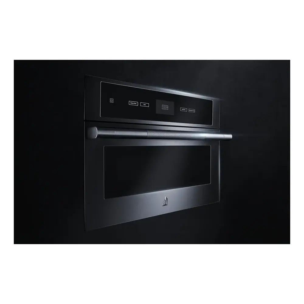 JennAir RISE 27 inch Built-In Microwave Oven with Speed-Cook, 1.4 cu. ft. Capacity, Sensor Cooking, 4.3 inch LCD Color Display, Stainless Interior in Stainless Steel, JMC2427LL